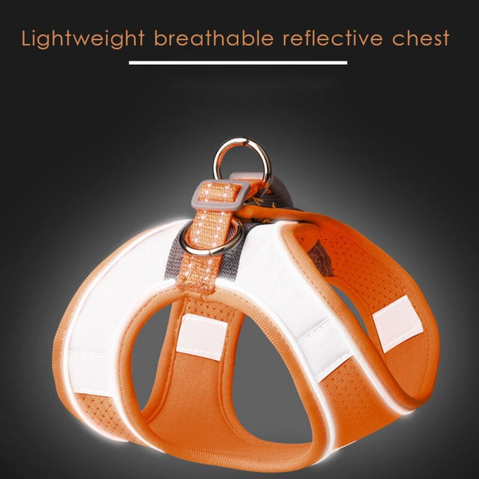 Pet Dog Harnesses Vest Leash Set Adjustable