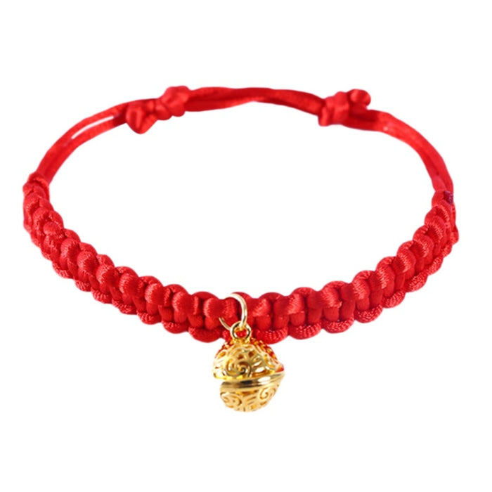 Pet Cat Chinese Style Red Collar Rope