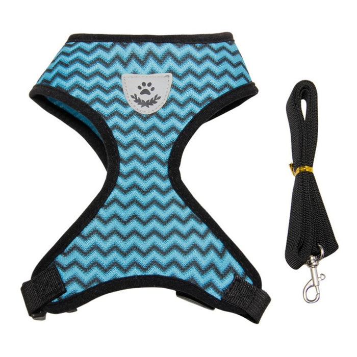 Pet Dog Harness and Leash Set