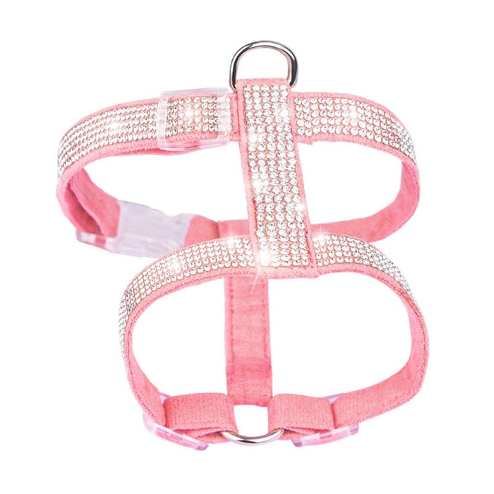 Pet Dog Bling Rhinestone Harness