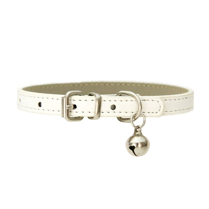 Personalized Pet Cat Collar With Bell Adjustable