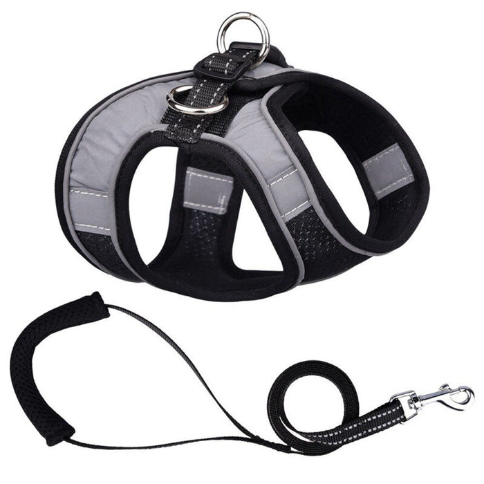 Pet Dog Harnesses Vest Leash Set Adjustable