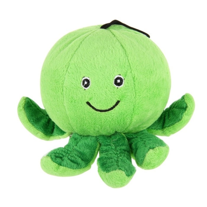 8 Legs Octopus Soft Stuffed Plush Squeaky Dog Toy