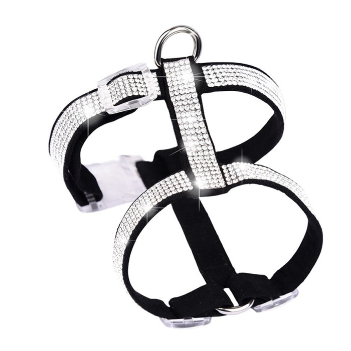 Pet Dog Bling Rhinestone Harness