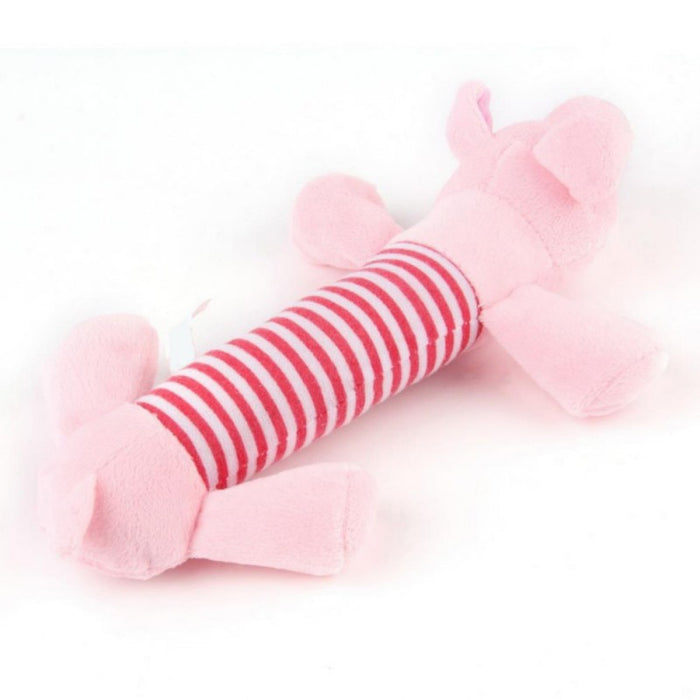 Pet Dog Funny Stuffed Plush Duck Pig Elephant Toys
