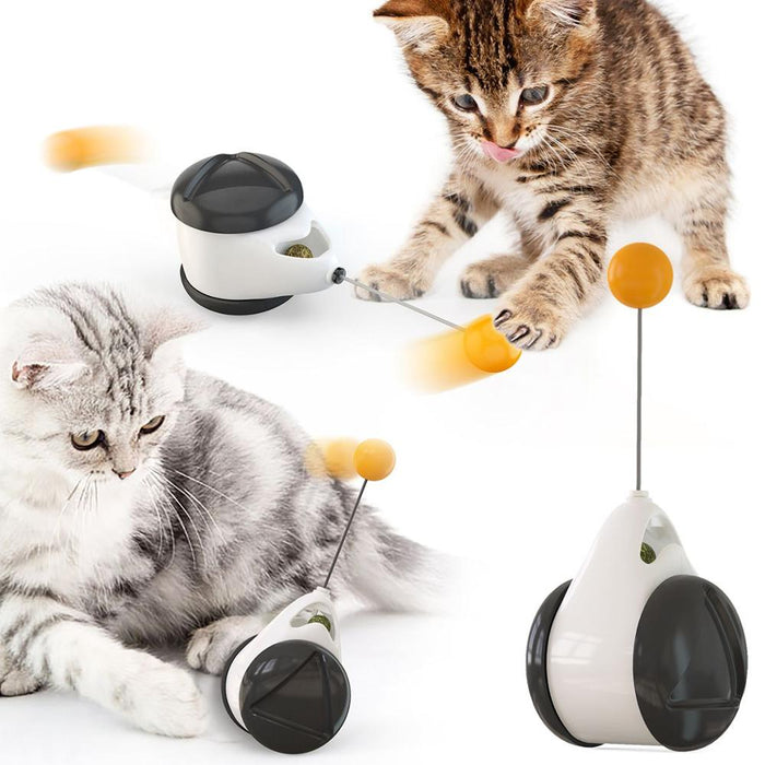 Smart Pet Cat Toy with Wheels Automatic