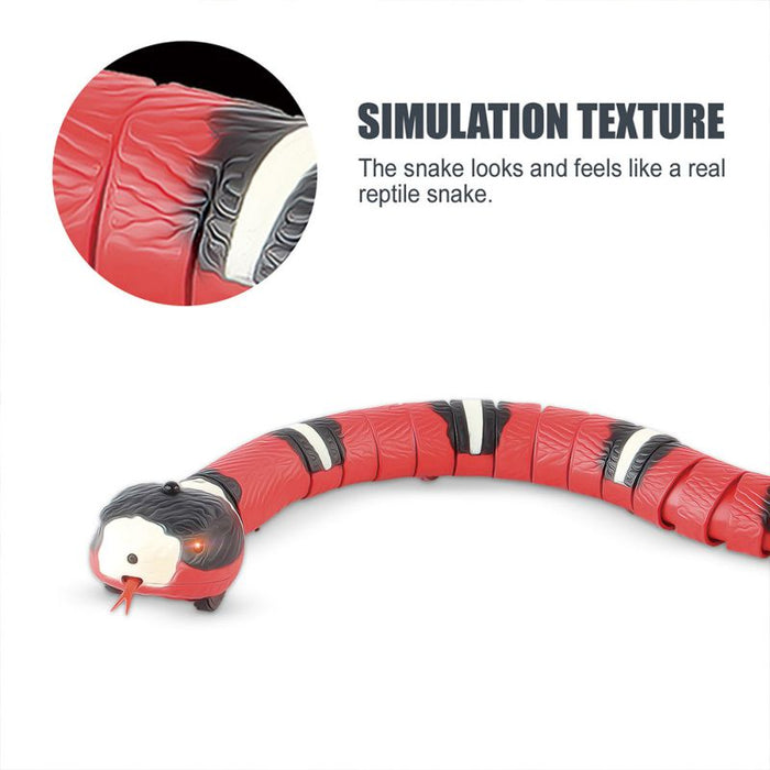 Smart Sensing Snake Cat Toys