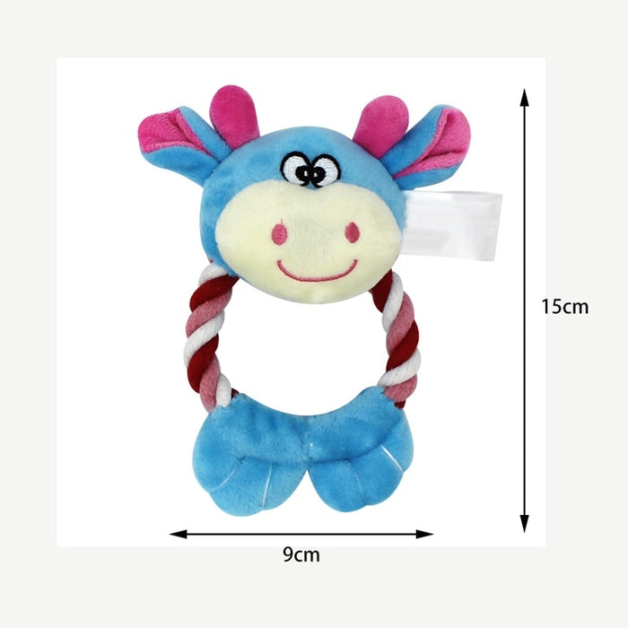 Pet Dog Funny Stuffed Plush Duck Pig Elephant Toys