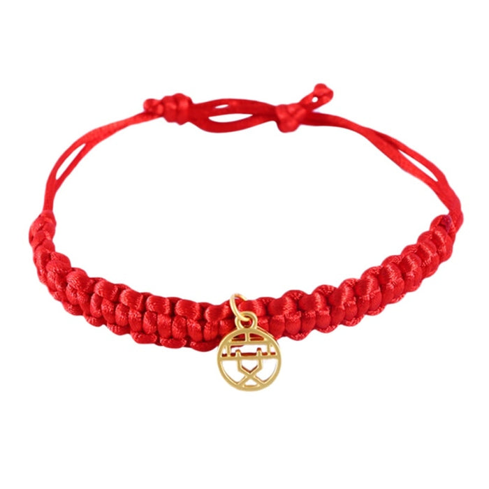Pet Cat Chinese Style Red Collar Rope