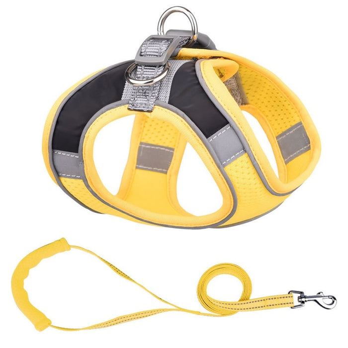 Pet Dog Harnesses Vest Leash Set Adjustable