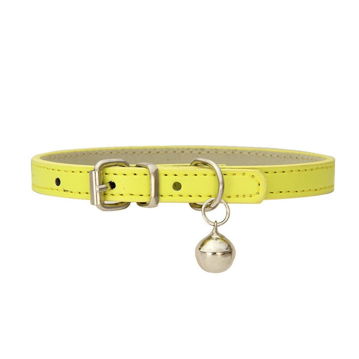 Personalized Pet Cat Collar With Bell Adjustable