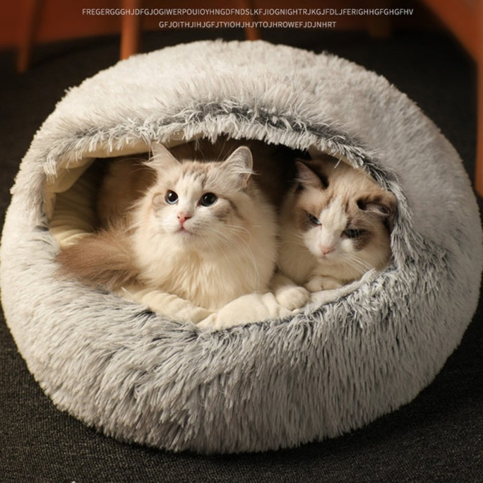 Pet Cat Round Nest Super Soft Bed
