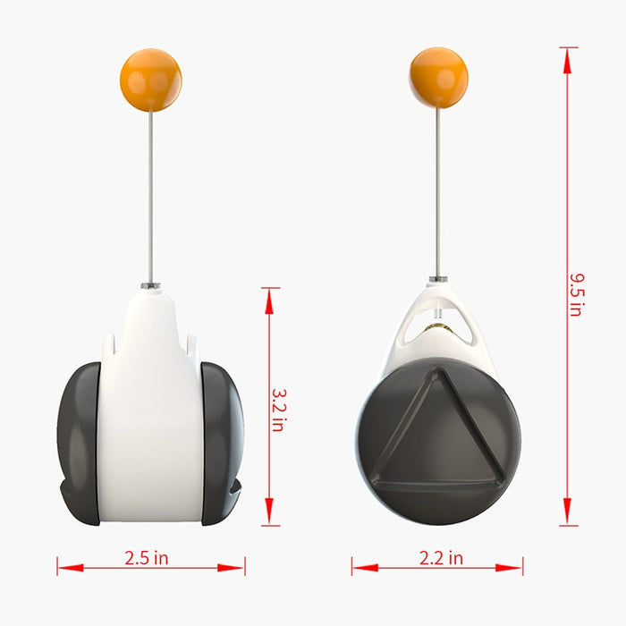 Smart Pet Cat Toy with Wheels Automatic
