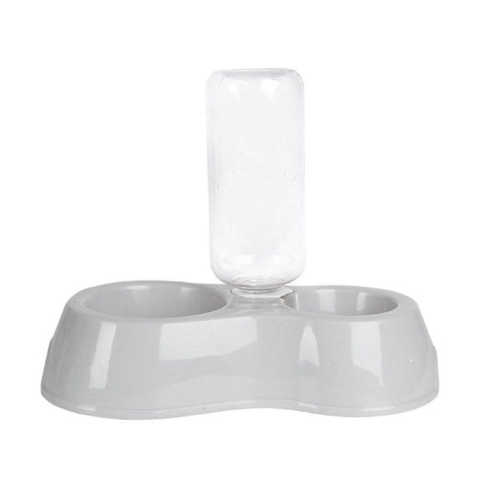 Pet Cat Bowl Water Dispenser 2-in-1 Automatic