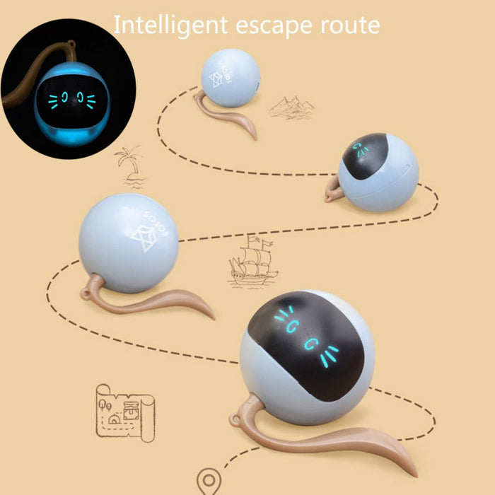Pet Cat Ball Toys Interactive Electric