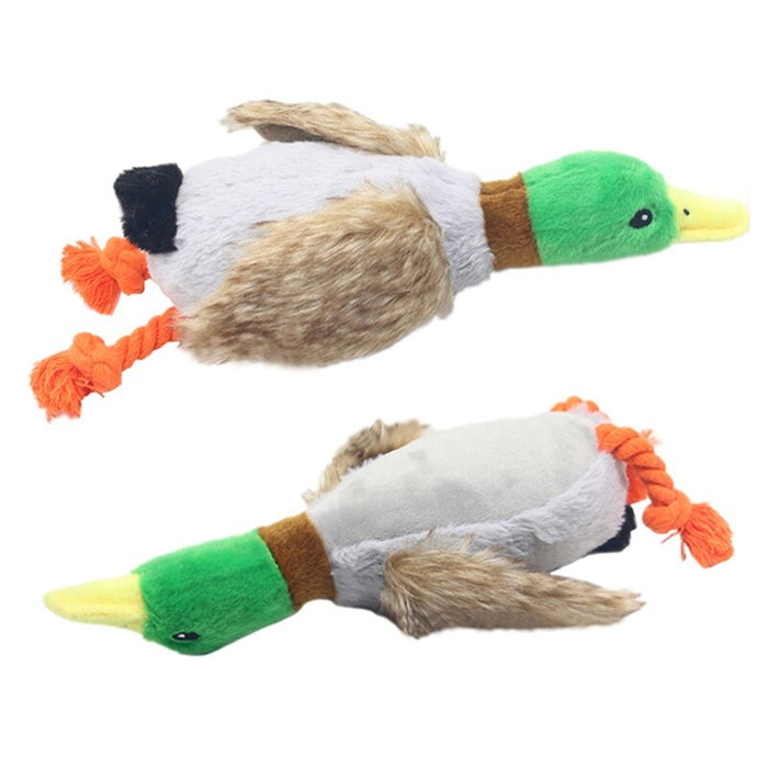 Pet Dog Funny Stuffed Plush Duck Pig Elephant Toys