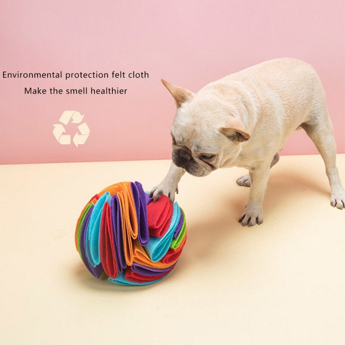 Pet Dog Sniffing Ball Mat Puzzle Toy