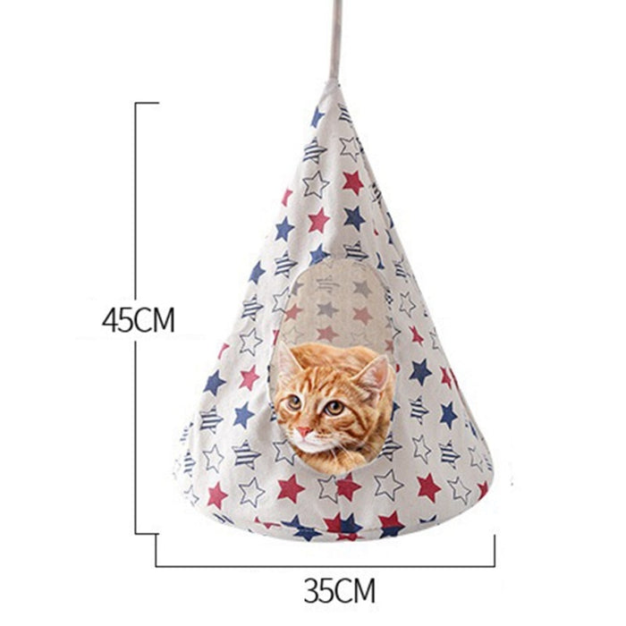 7 Colors Pet Cat Hammock Tent