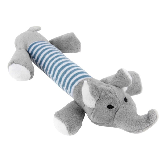 Pet Dog Funny Stuffed Plush Duck Pig Elephant Toys