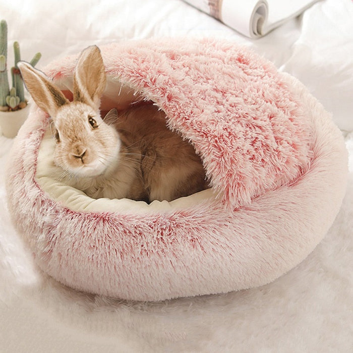 Pet Cat Round Nest Super Soft Bed