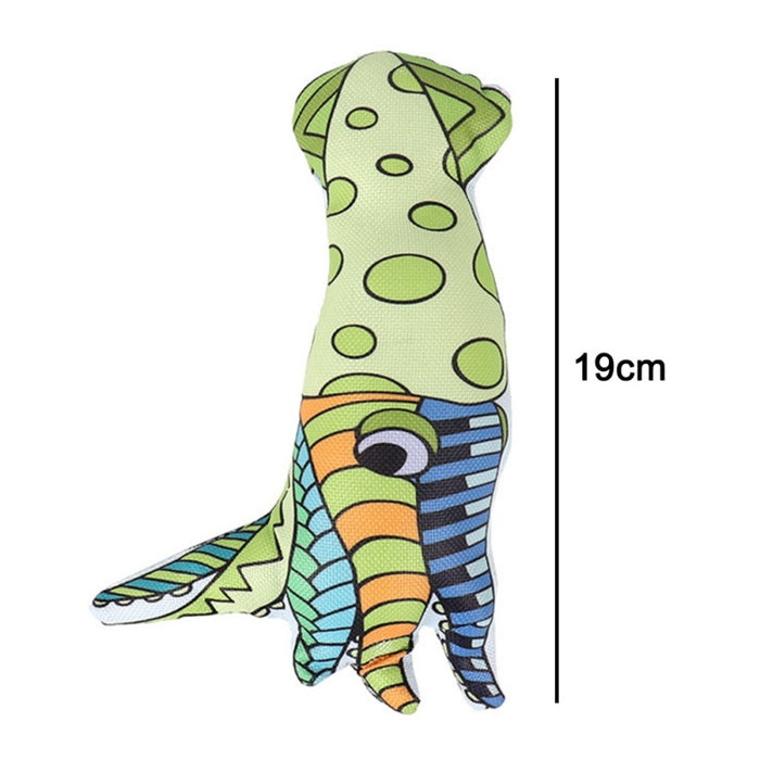 8 Legs Octopus Soft Stuffed Plush Squeaky Dog Toy