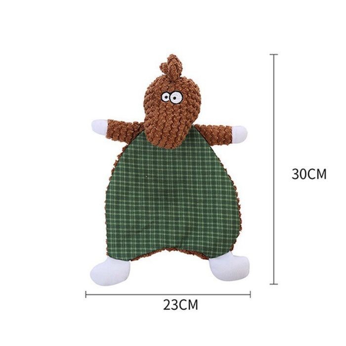 Pet Dog Funny Stuffed Plush Duck Pig Elephant Toys