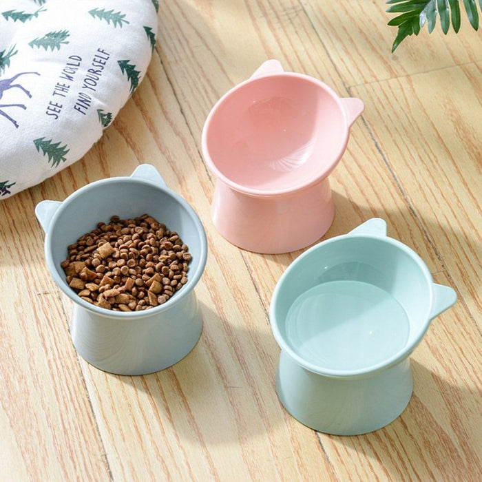 Pet Cat Bowl with Raised Stand