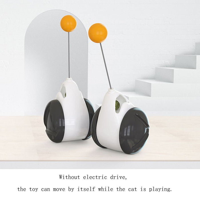Smart Pet Cat Toy with Wheels Automatic