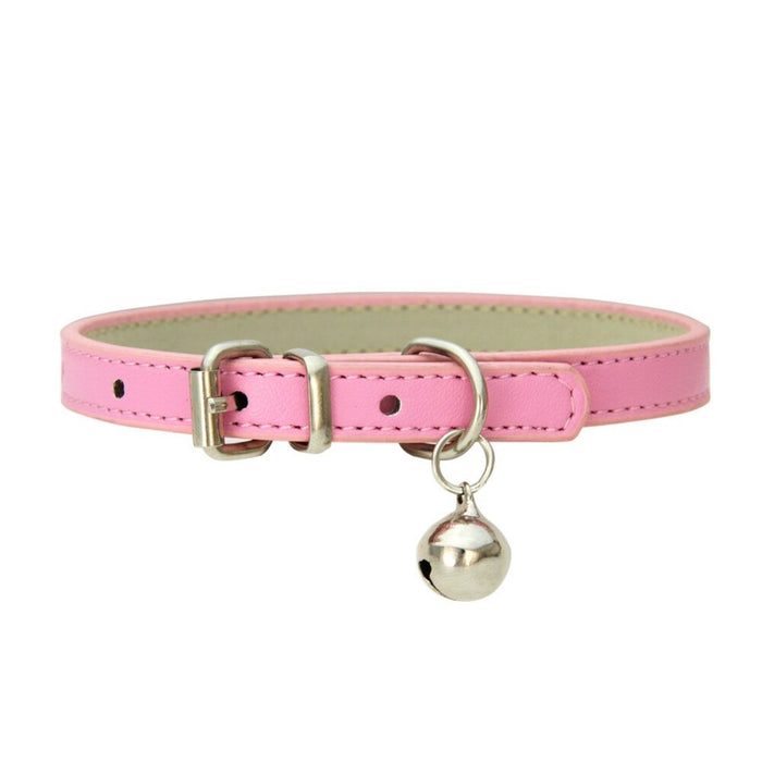 Personalized Pet Cat Collar With Bell Adjustable