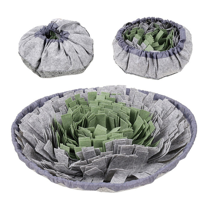 Pet Dog Snuffle Mat Nose Smell Training Sniffing Pad Toy