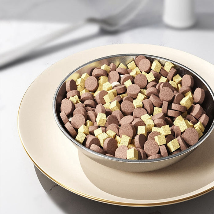 4L Voice Call Pet Cat Feeder Button Version Dispenser