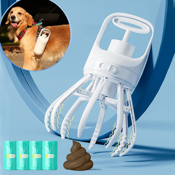 Pet Dog Pooper Scooper Dispenser Waste Bag