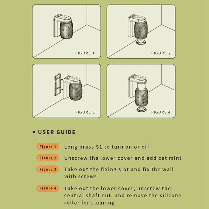 Pet Cat Self Groomer Automatic