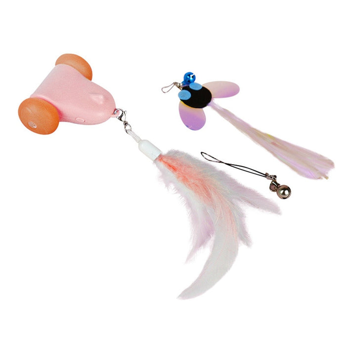 Pet Cat Interactive Feather Toys