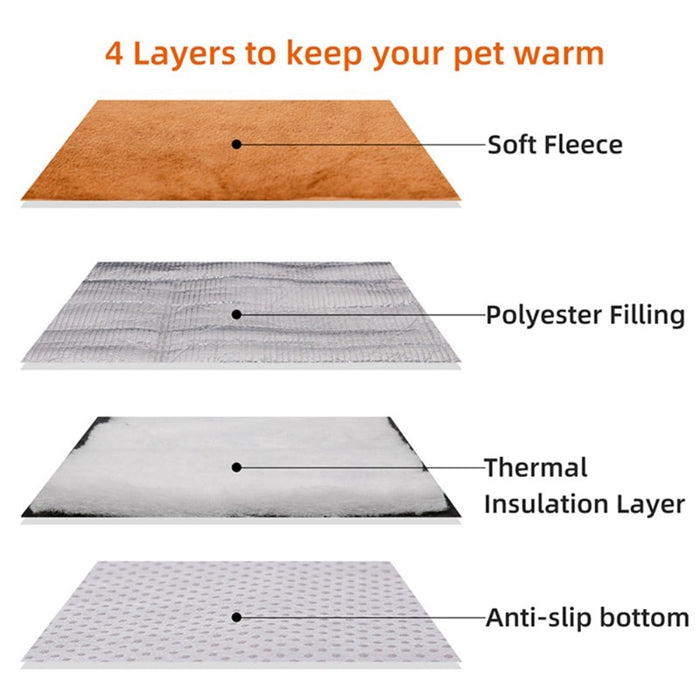 Pet Dog Bed Self Heating Pads