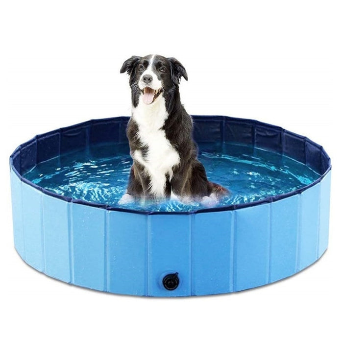 Foldable Pet Dog Bed Swimming Pool Portable