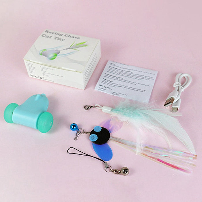 Pet Cat Interactive Feather Toys