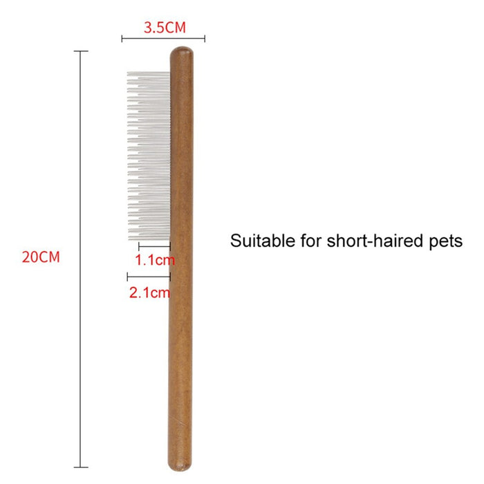 Pet Cat Comb Walnut