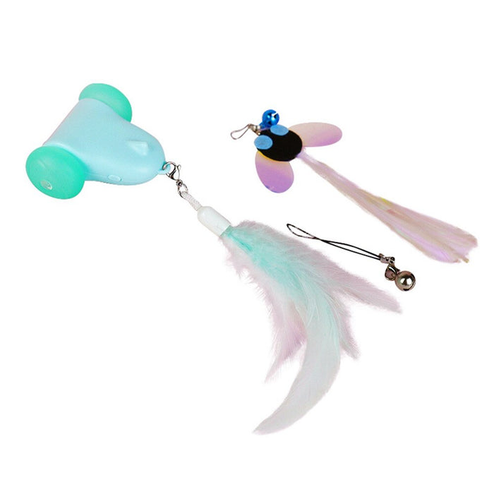 Pet Cat Interactive Feather Toys
