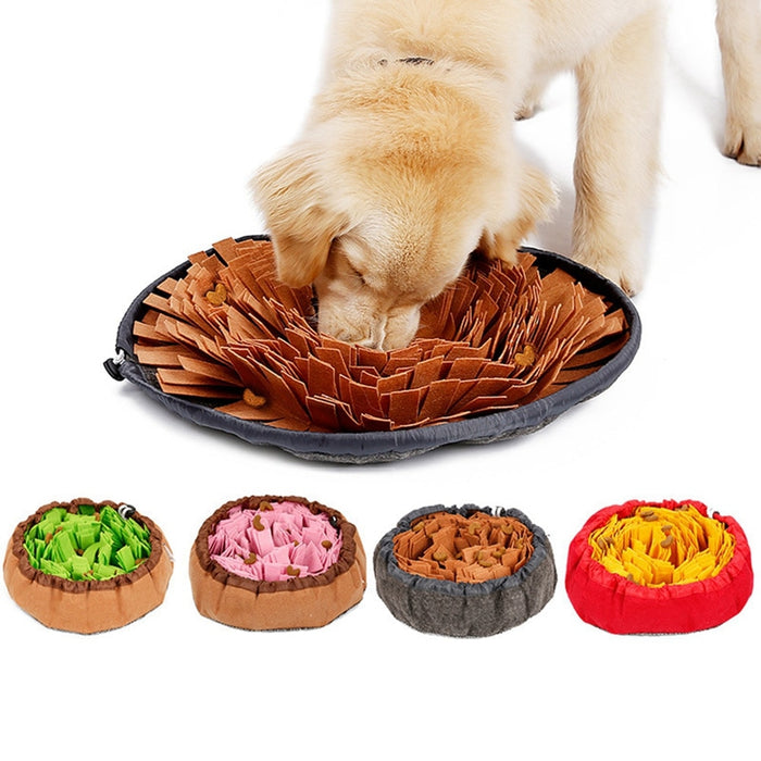 Pet Dog Snuffle Mat Nose Smell Training Sniffing Pad Toy