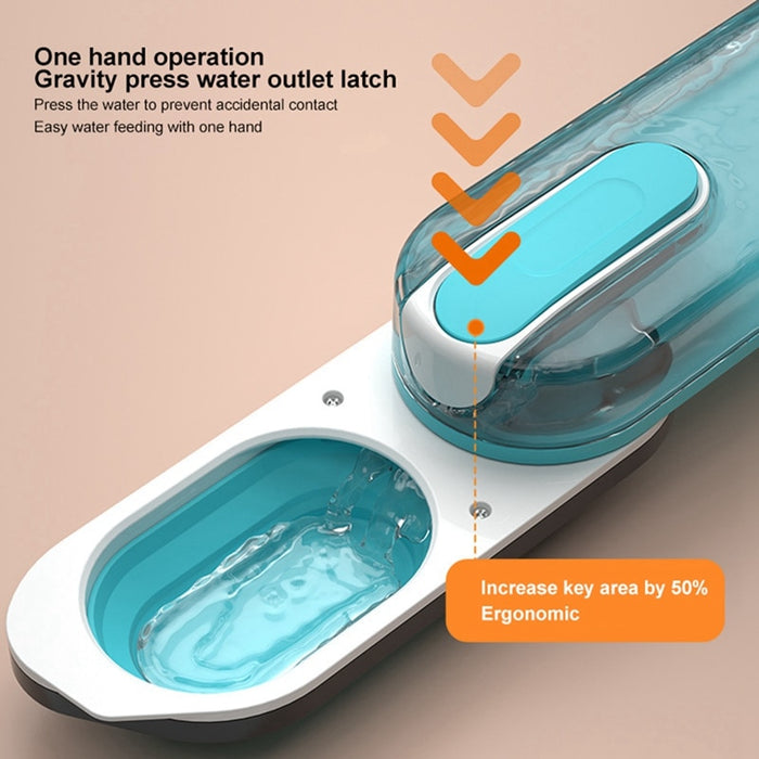 Dog Water Bottle Folding Drinker Portable