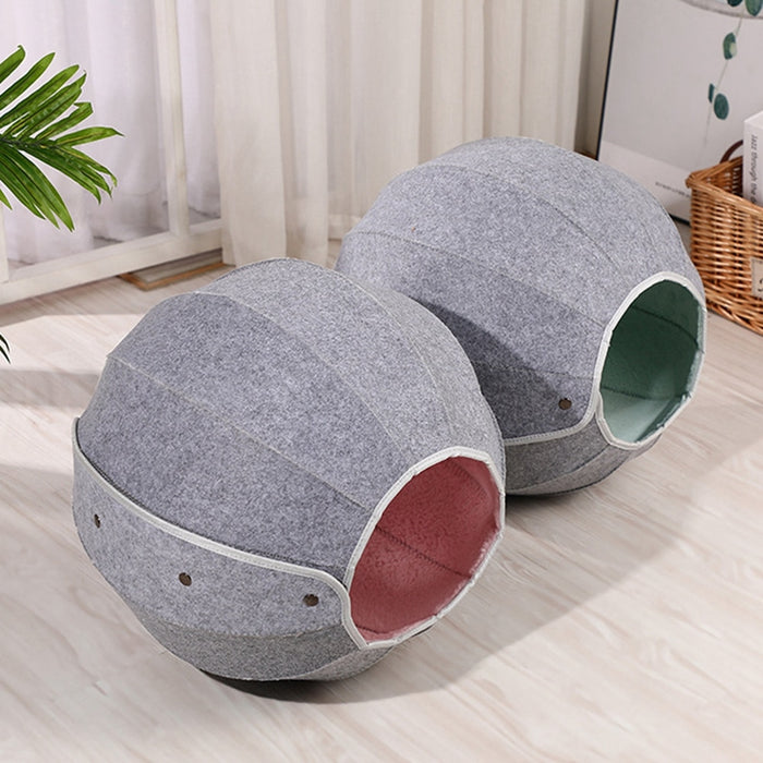 Pet Cat Cute Shell Bed House