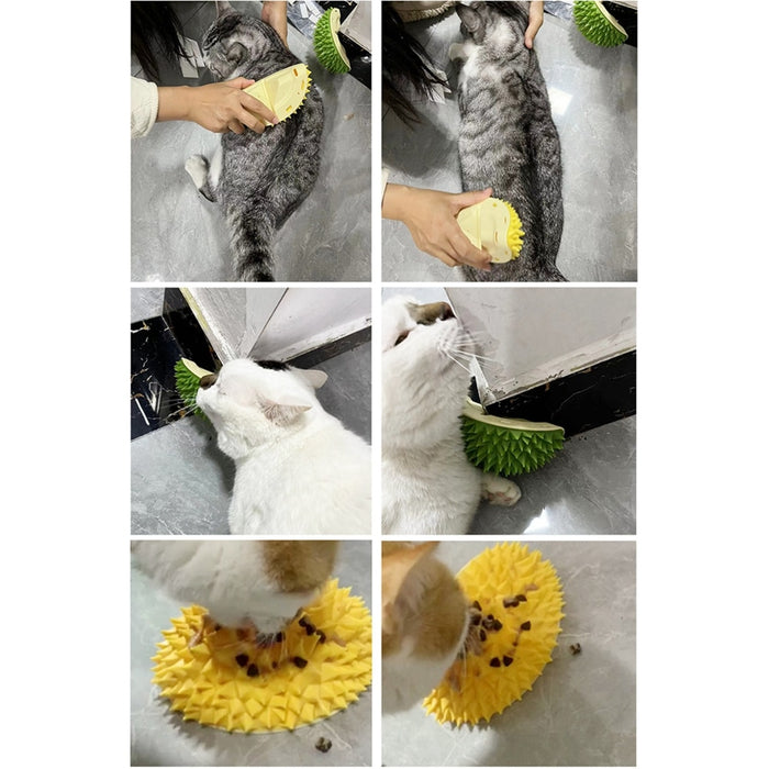 Pet Dog Corner Creative Durian Massage Self Groomer Comb