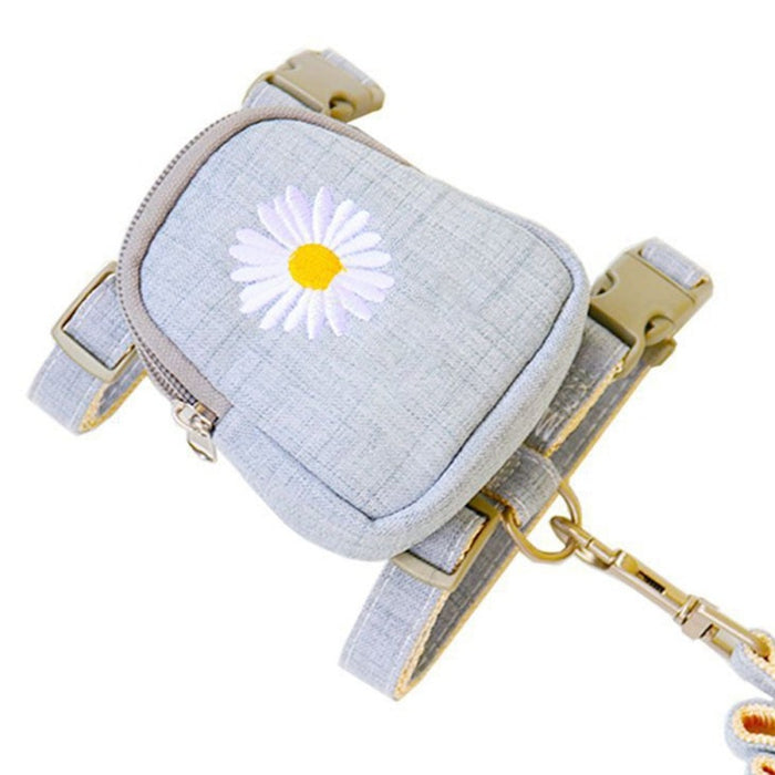 Pet Cat Harness leash Backpack