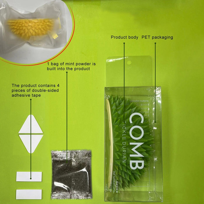 Pet Dog Corner Creative Durian Massage Self Groomer Comb