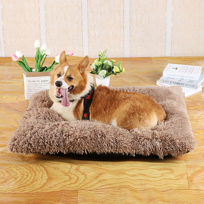 Pet Dog Bed Long Plush