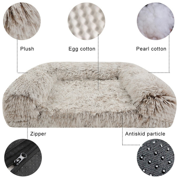 Pet Dog Bed Sofa Fluffy